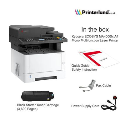 Kyocera MA4000FX Mono  MFP
