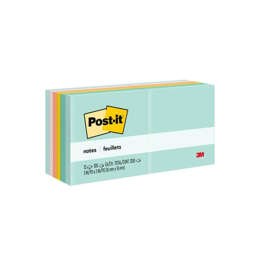 Post-It Notes 654-AST Pk12