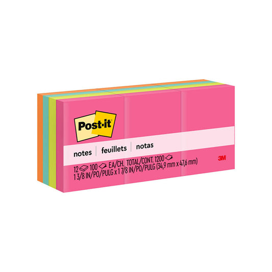 Post It Note 653-12AN Pk12