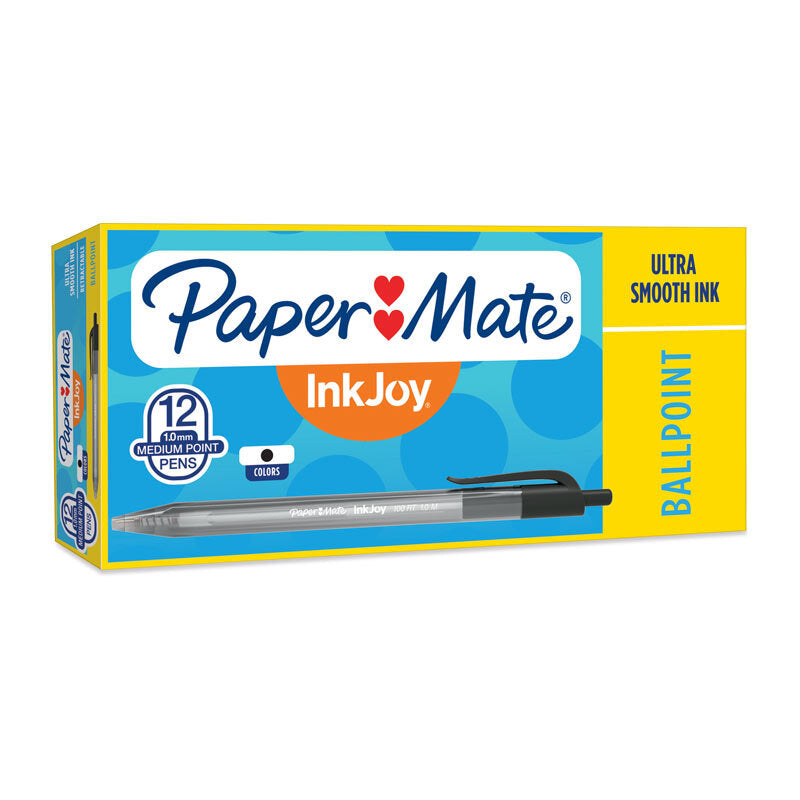 PM InkJoy 100RT BP Blk Bx12