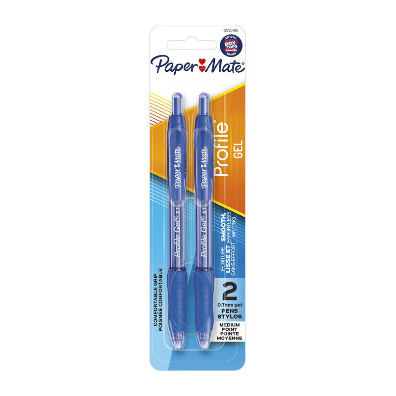 PM Profile Pen 0.7 Blu Pk2 Bx6