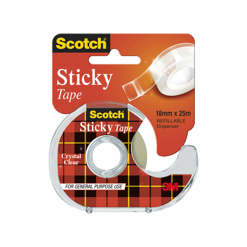 Sctc Stk Tape 502 18mmX25 Pk12