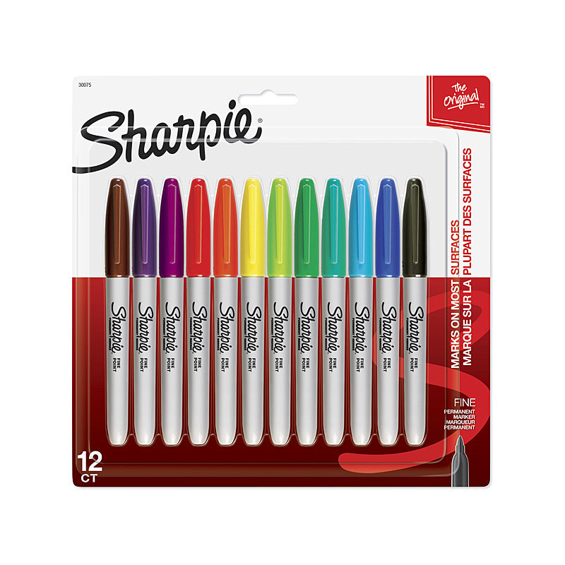 Sharpie Fine Assorted Pk12