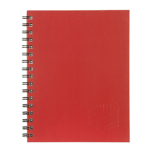 Spirax 511 Hard Cover Red Pk5