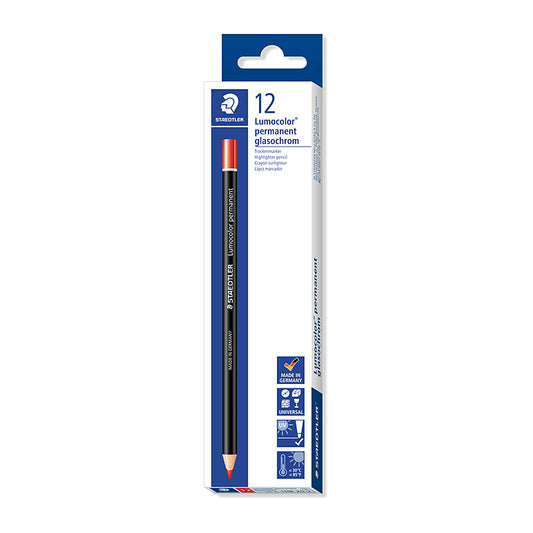 Staedtler Perm Pencil Red Bx12