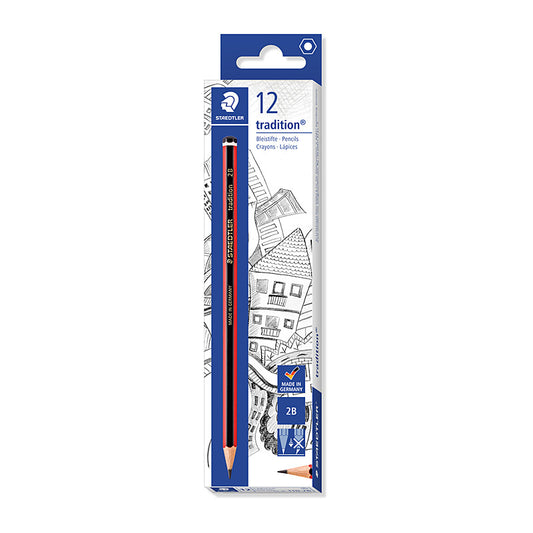 Staedtler Trad Pencil 2B Pk12