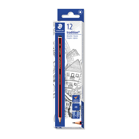 Staedtler Trad Pencil 4B Bx12