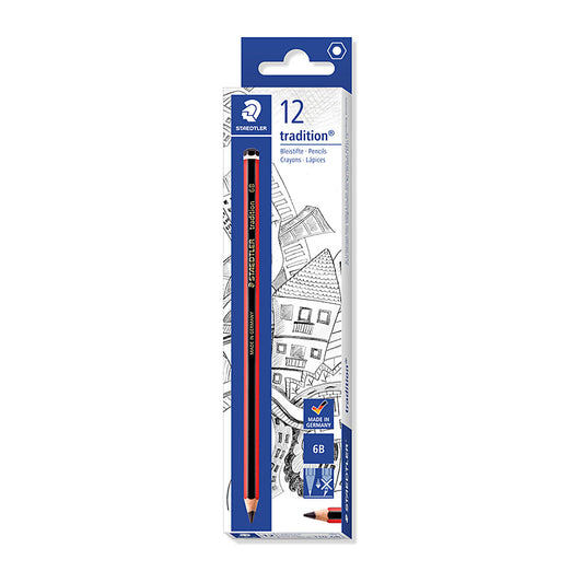 Staedtler Trad Pencil 6B Bx12