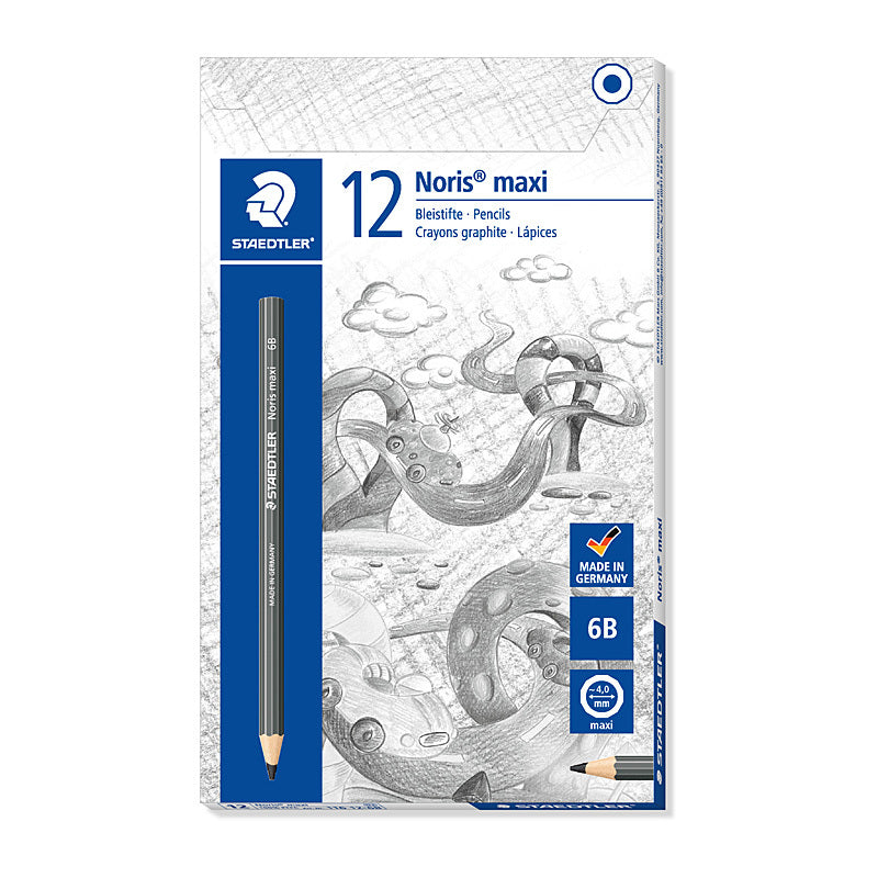 Staedtler Noris Maxi 6B Bx12