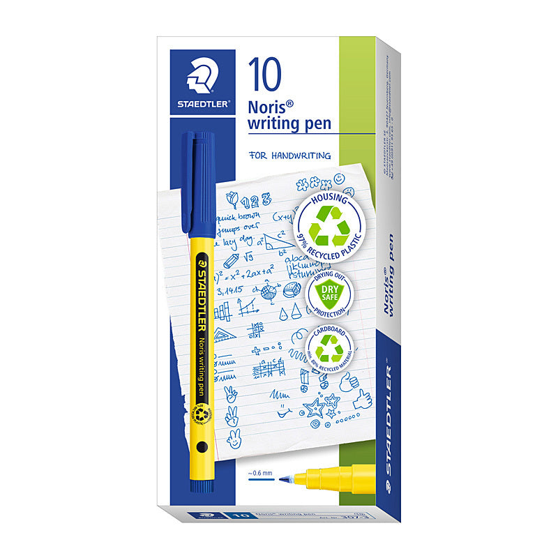 Staed Nor Writing Pen Blu Bx10