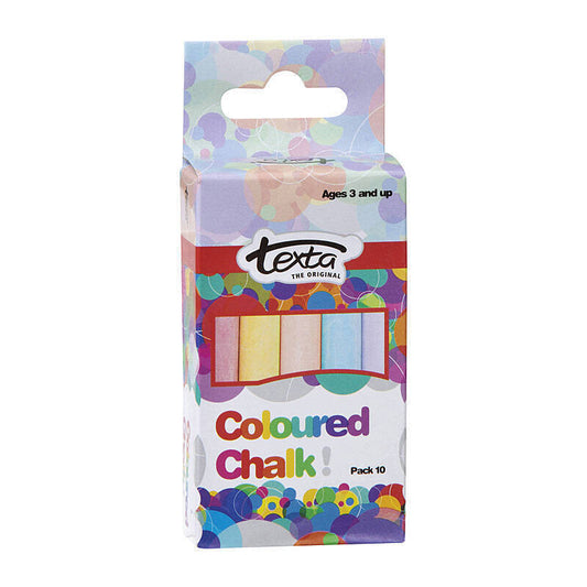 Texta Chalk Colours Pk10