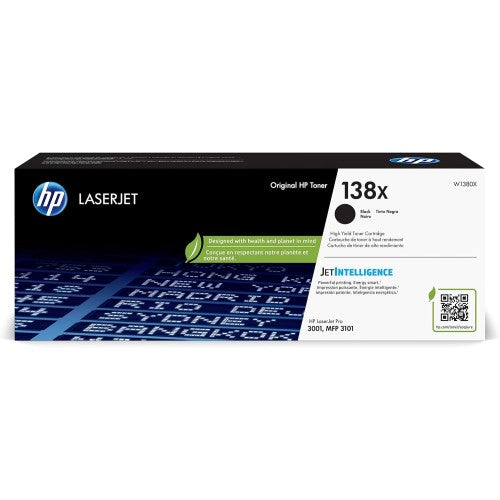 HP #138X Black Toner W1380X