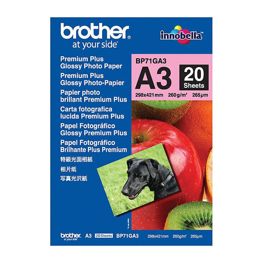 Brother BP71GA3 Glossy Paper - Cartridge West