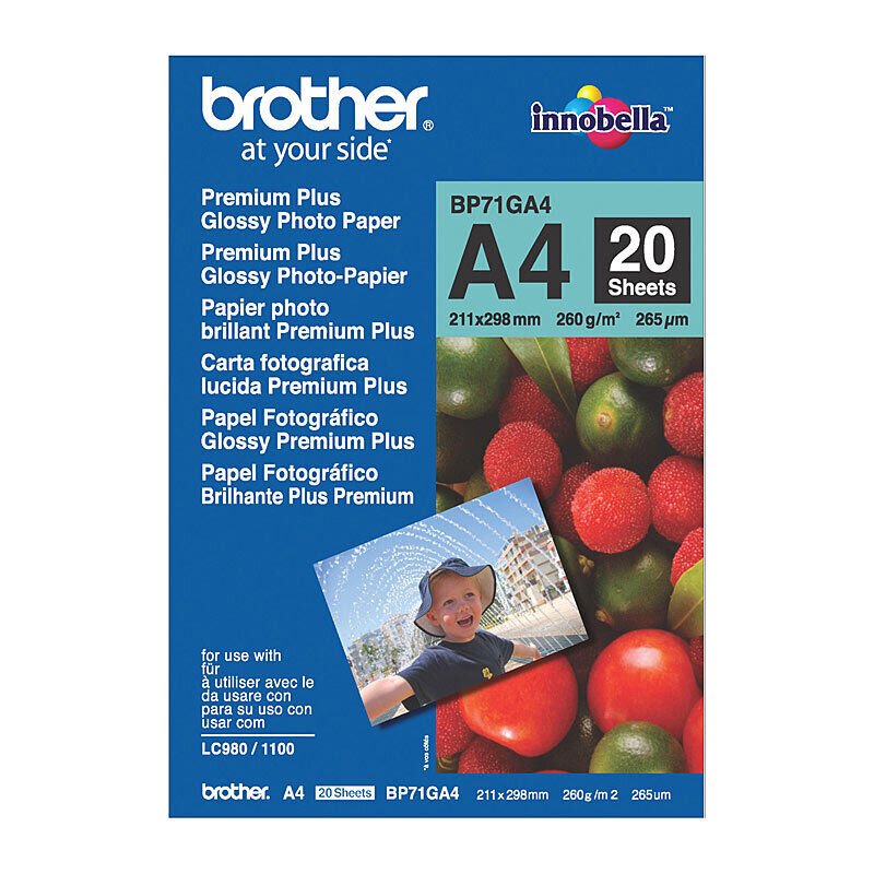 Brother BP71GA4 Glossy Paper - Cartridge West