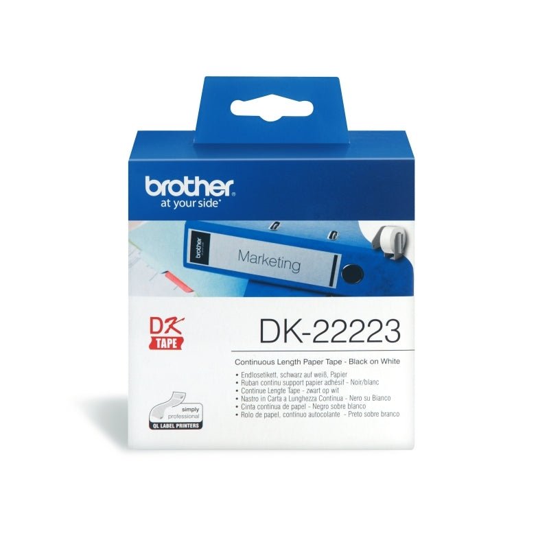 Brother DK22223 White Roll - Cartridge West