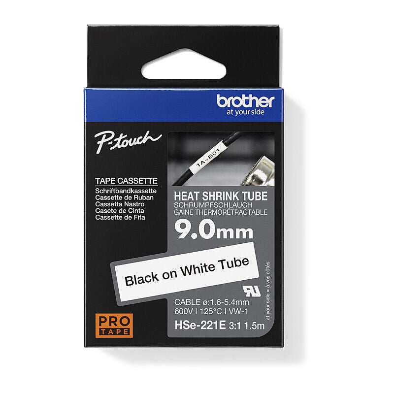 Brother HSe221E Labelling Tape - Cartridge West