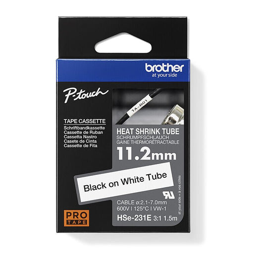 Brother HSe231E Labelling Tape - Cartridge West
