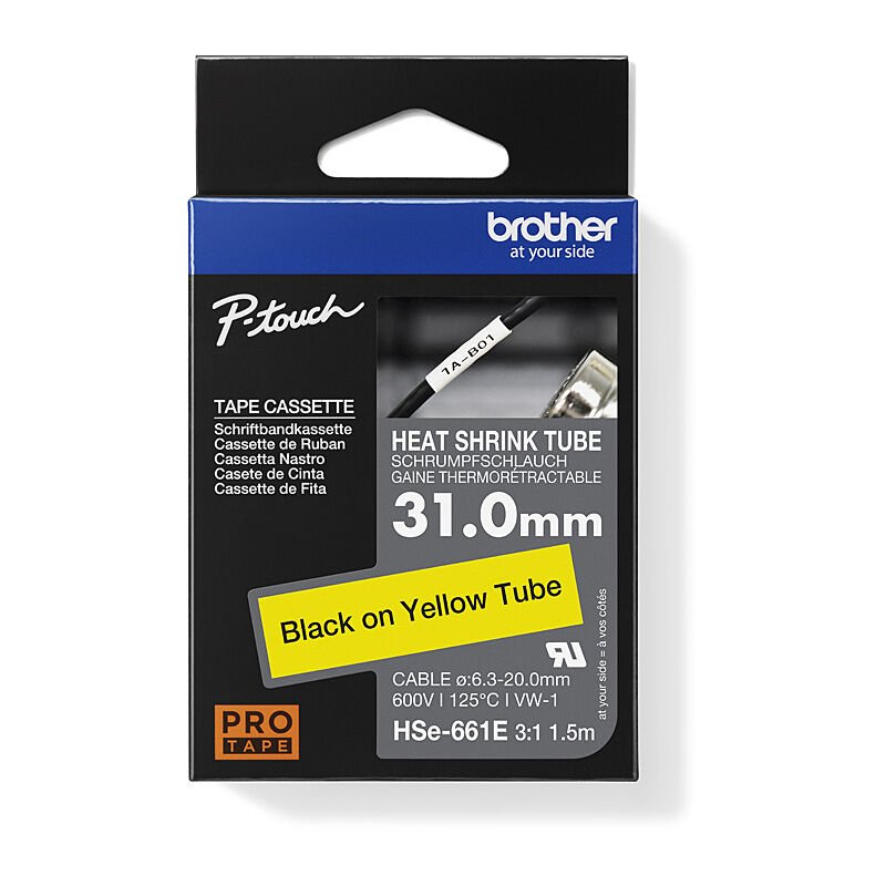 Brother HSe661E Labelling Tape - Cartridge West