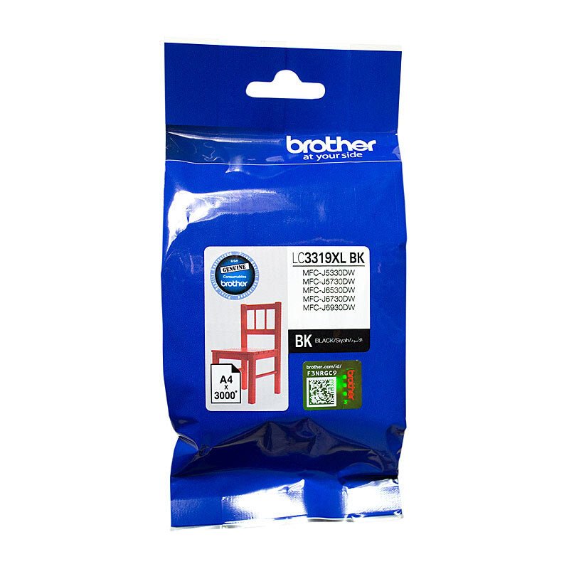 Brother LC - 3319XL Black Ink Cartridge - Extra High Yield Ink - Cartridge West