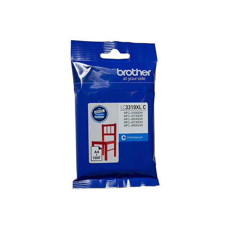 Brother LC - 3319XL Cyan Ink Cartridge - Extra High Yield Ink - Cartridge West