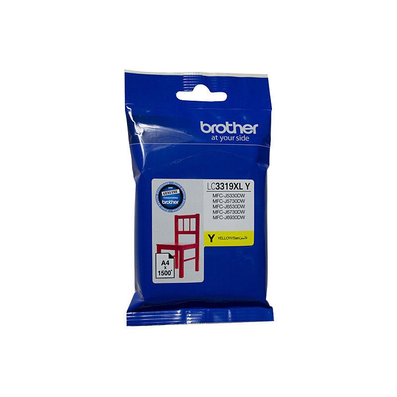Brother LC - 3319XL Yellow Ink Cartridge - Extra High Yield Ink - Cartridge West