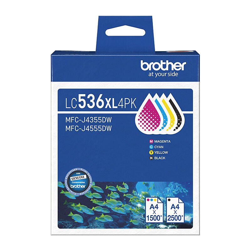 Brother LC-536XL BCMY Pack - Cartridge West