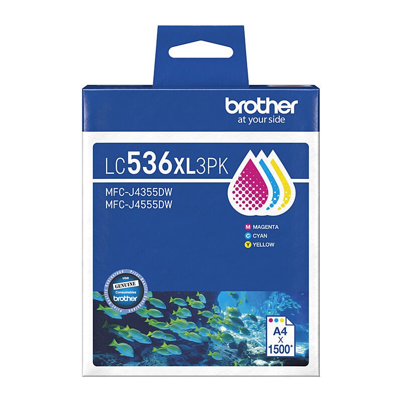 Brother LC-536XL CMY Pack - Cartridge West