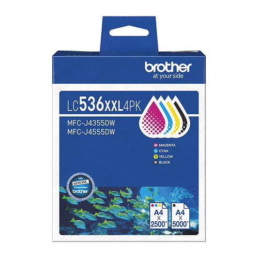 Brother LC-536XXL BCMY Pack LC-536XXL4PK