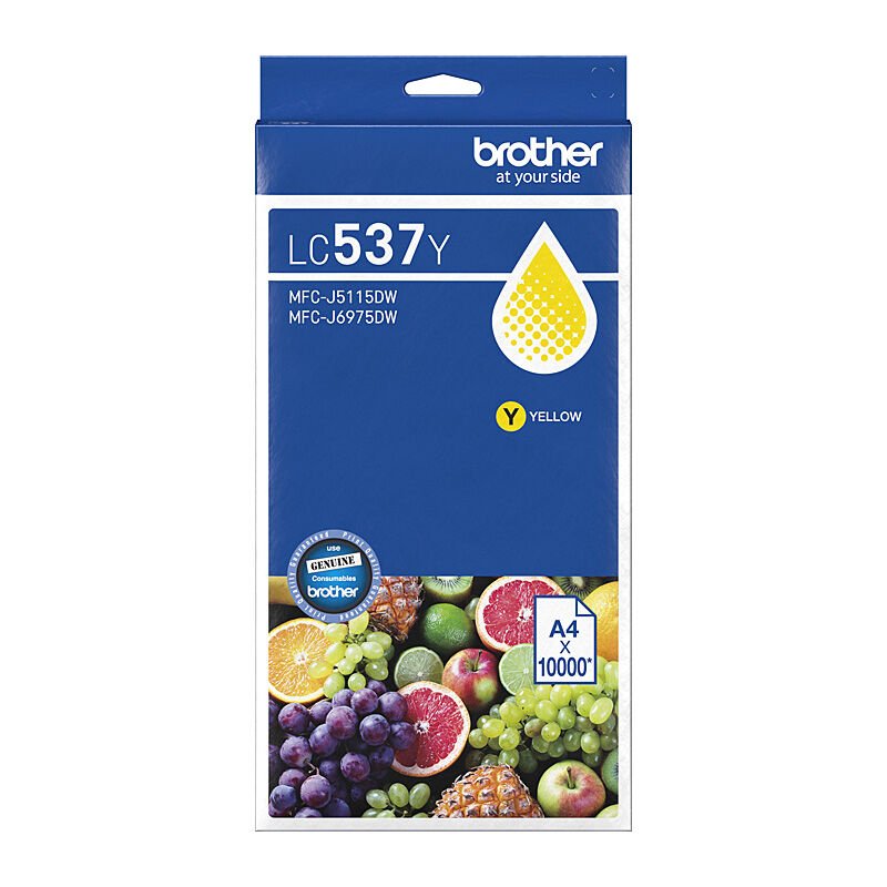 Brother LC-537 Yel Ink Cart - Cartridge West