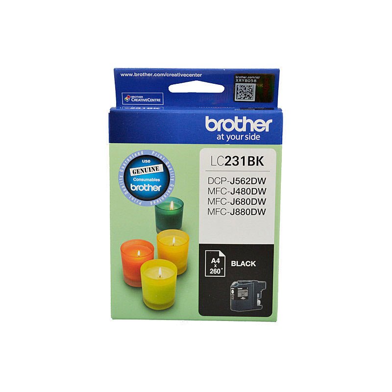 Brother LC231 Black Ink Cart - Cartridge West