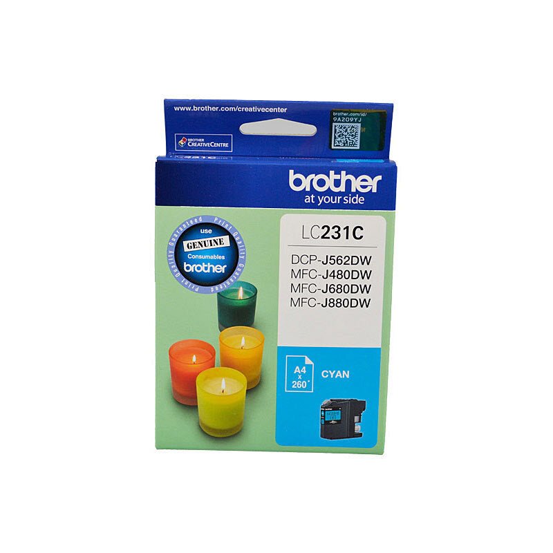 Brother LC231 Cyan Ink Cart - Cartridge West