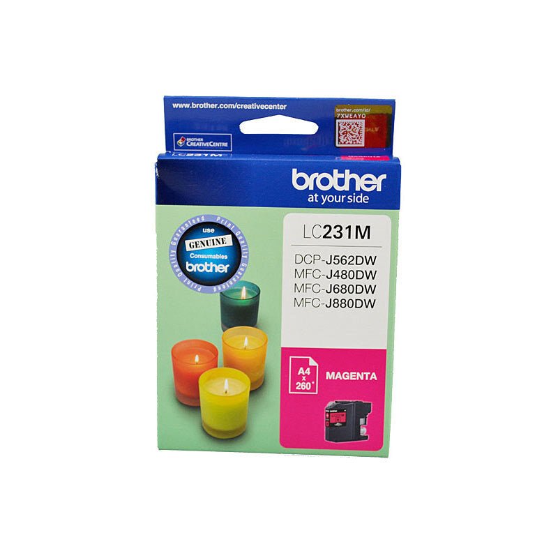 Brother LC231 Magenta Ink Cart - Cartridge West