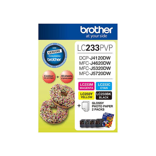 Brother LC233 Photo Value Pack - Cartridge West