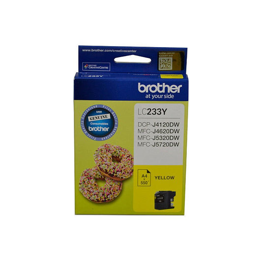 Brother LC233 Yellow Ink Cart - Cartridge West