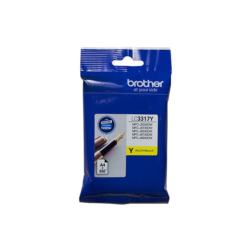 Brother LC3317 Yell Ink Cart - Cartridge West