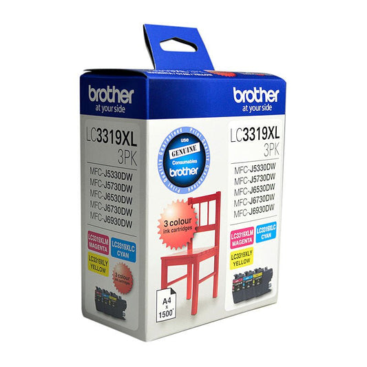 Brother LC3319XL CMY Colour Pk - Cartridge West