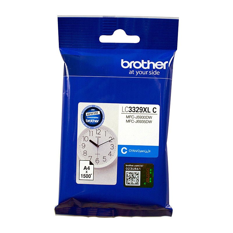 Brother LC3329XL Cyan Ink Cart - Cartridge West