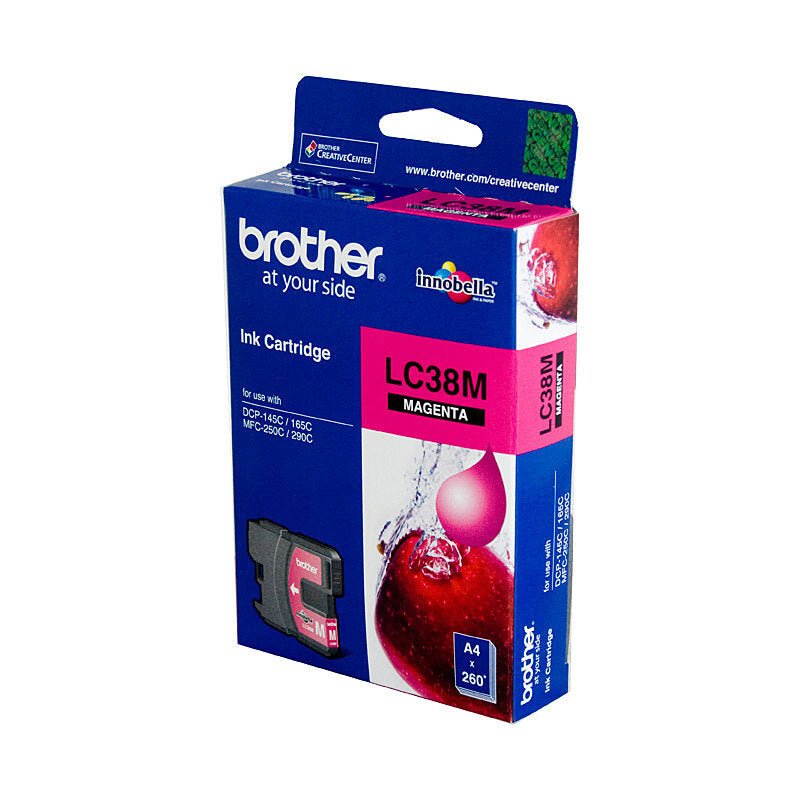 Brother LC38 Magenta Ink Cart - Cartridge West