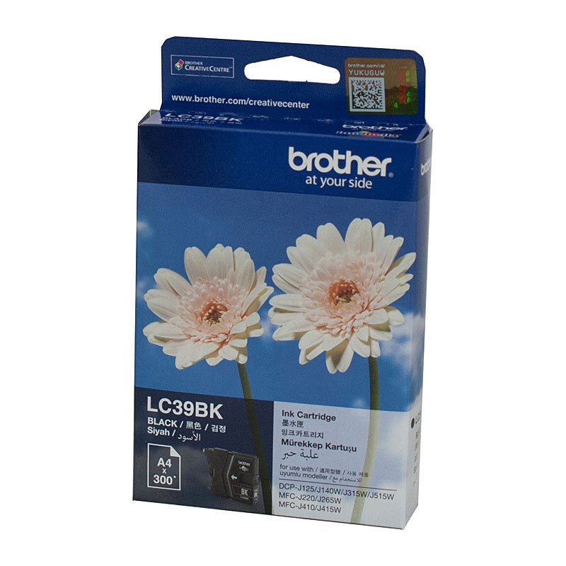 Brother LC39 Black Ink Cart - Cartridge West