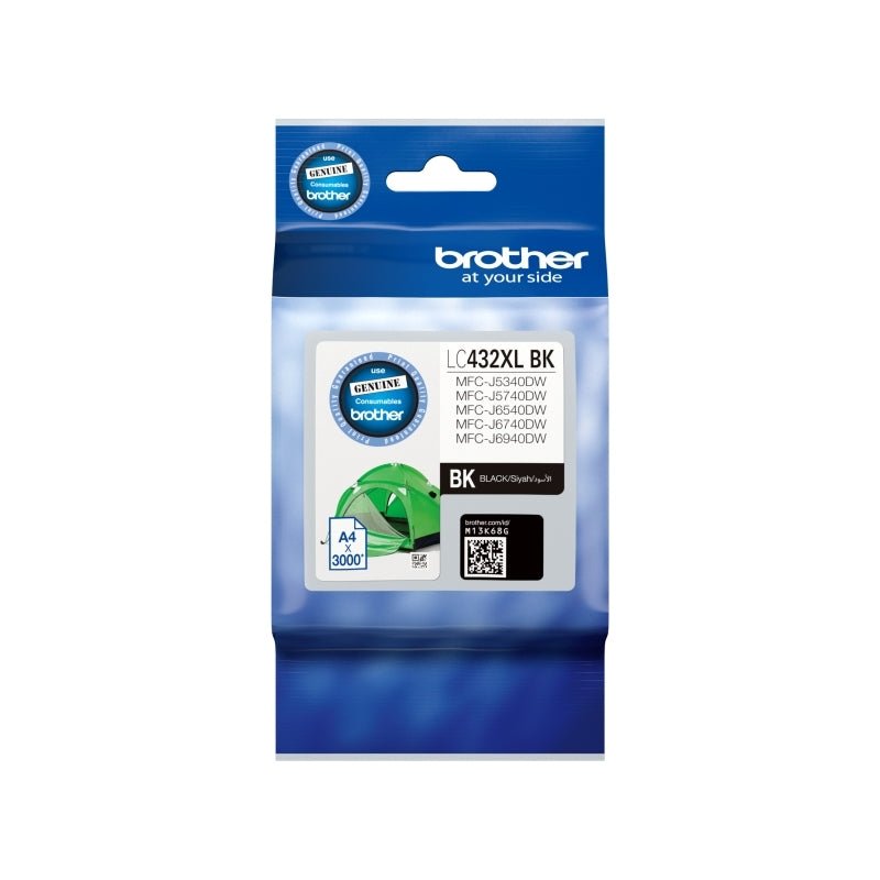 Brother LC432XL Black Ink Cart - Cartridge West