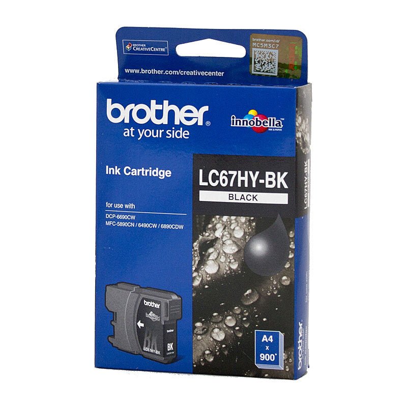 Brother LC67 Black HY Ink Cart - Cartridge West