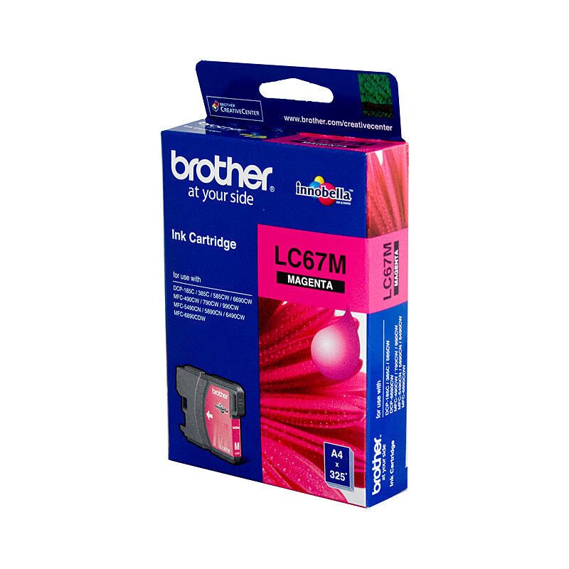 Brother LC67 Magenta Ink Cart - Cartridge West