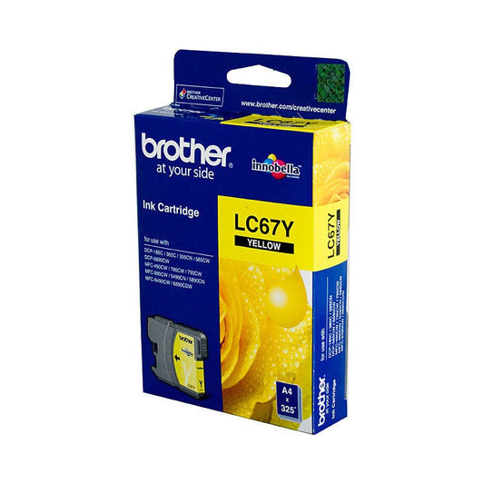 Brother LC67 Yellow Ink Cart - Cartridge West