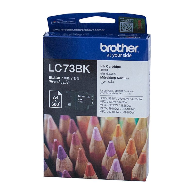Brother LC73 Black Ink Cart - Cartridge West