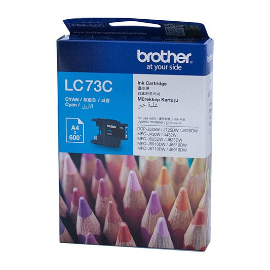 Brother LC73 Cyan Ink Cart - Cartridge West