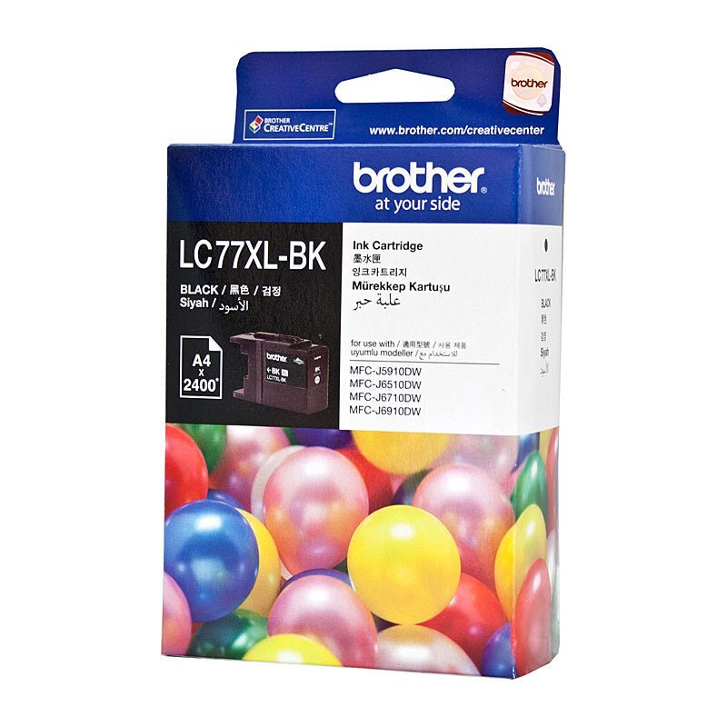 Brother LC77XL Black Ink Cartridge - High Yield Inkjet Ink - Cartridge West
