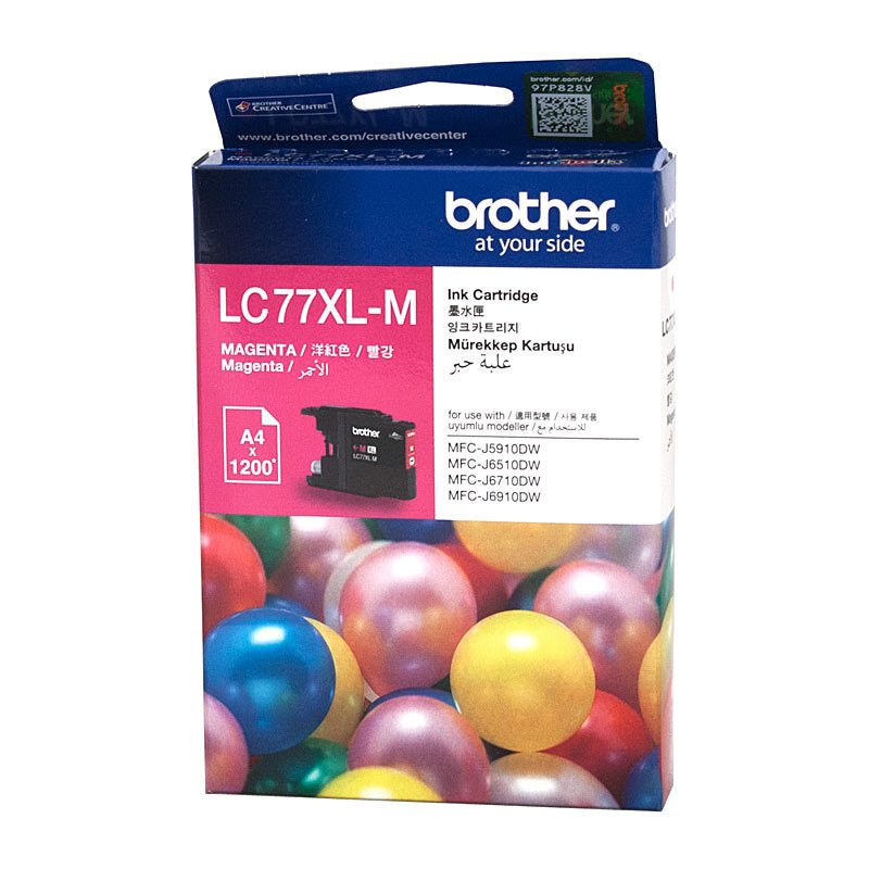 Brother LC77XL Magenta Ink Cartridge - High Yield Inkjet Ink - Cartridge West