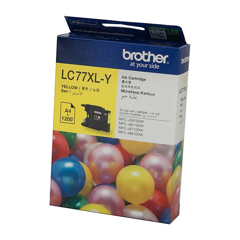 Brother LC77XL Yellow Ink Cart - Cartridge West