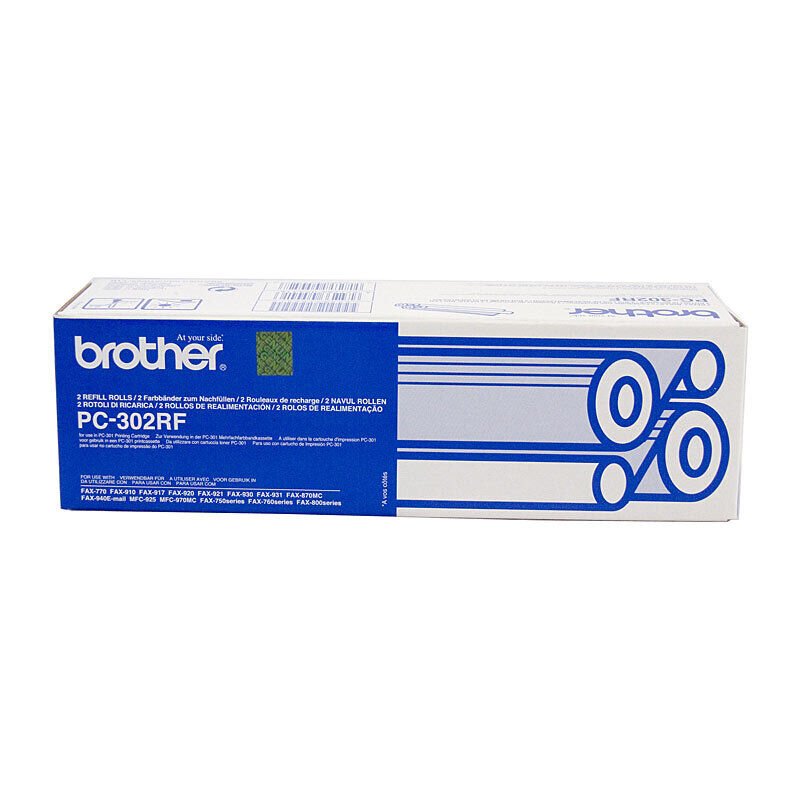 Brother PC302RF Refill Rolls - Cartridge West