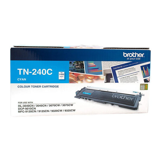 Brother TN - 240 Cyan Toner Cartridge - Standard Yield Laser Toner - Cartridge West